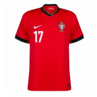 Camiseta Portugal Rafael Leao #17 Primera Equipación Replica Eurocopa 2024 mangas cortas